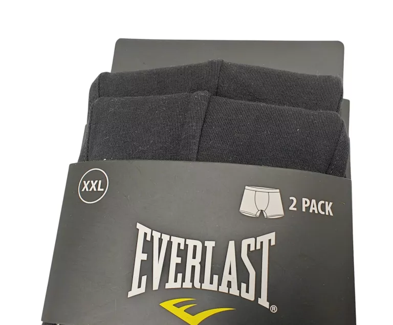 BOKSERKI EVERLAST XXL 2-PAK CZARNE