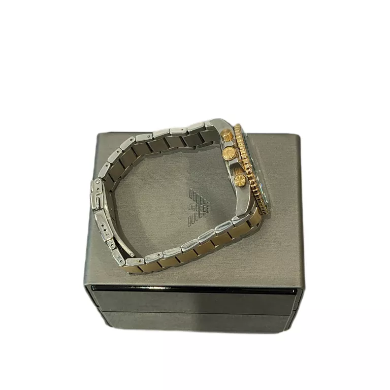 EMPORIO ARMANI ZEGAREK MĘSKI AR11360 SREBRO-ZŁOTY