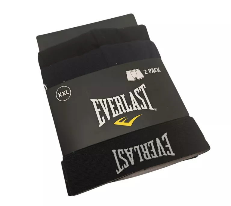 BOKSERKI EVERLAST XXL 2-PAK CZARNE -GRANATOWE