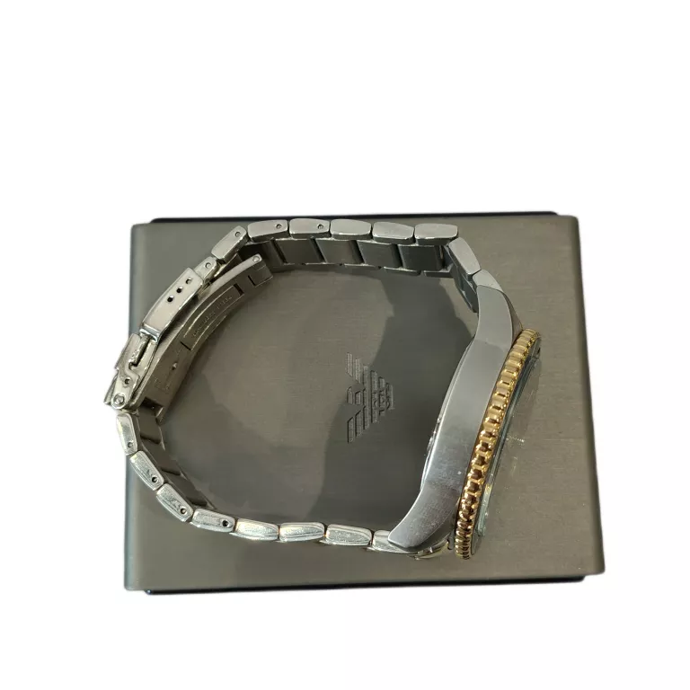 EMPORIO ARMANI ZEGAREK MĘSKI AR11360 SREBRO-ZŁOTY