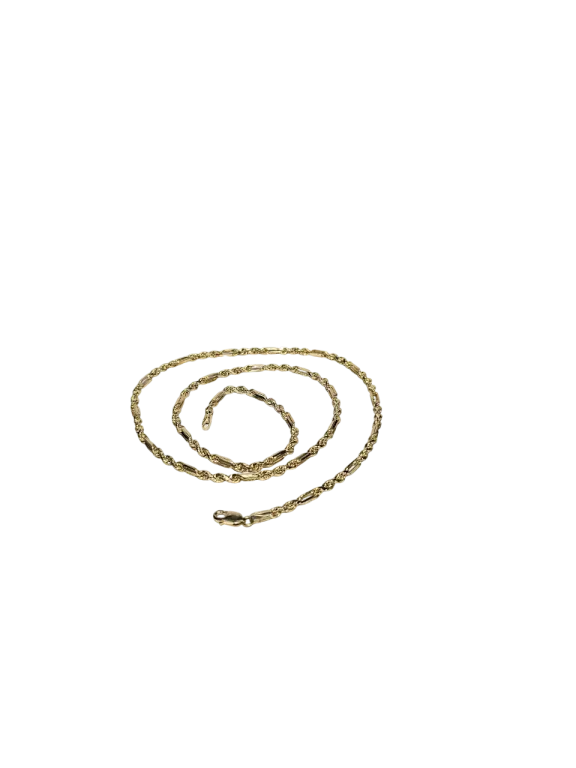 ZŁOTY ŁAŃCUSZEL  WZÓR DNA 585  8,30 55CM