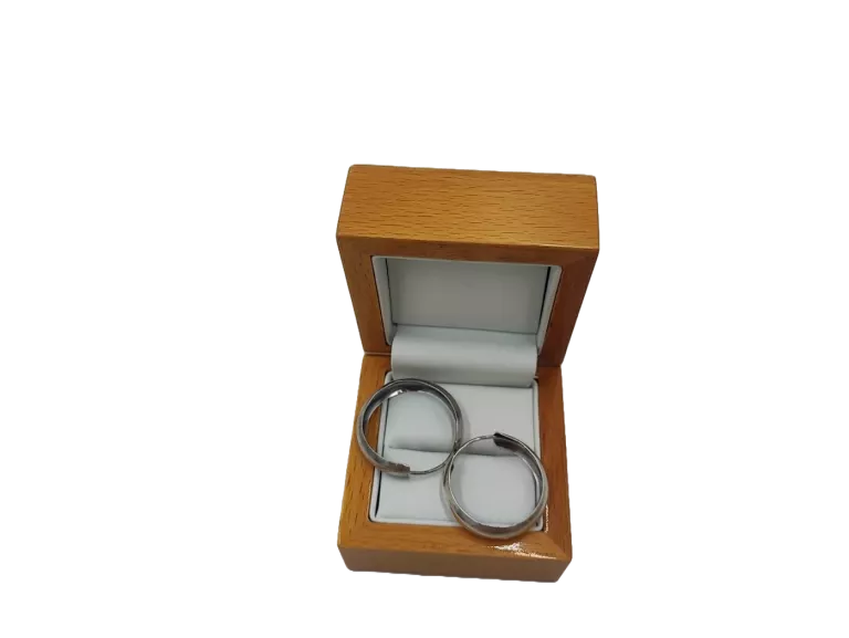 SREBRNE KOLCZYKI KOŁA 3,46G 925
