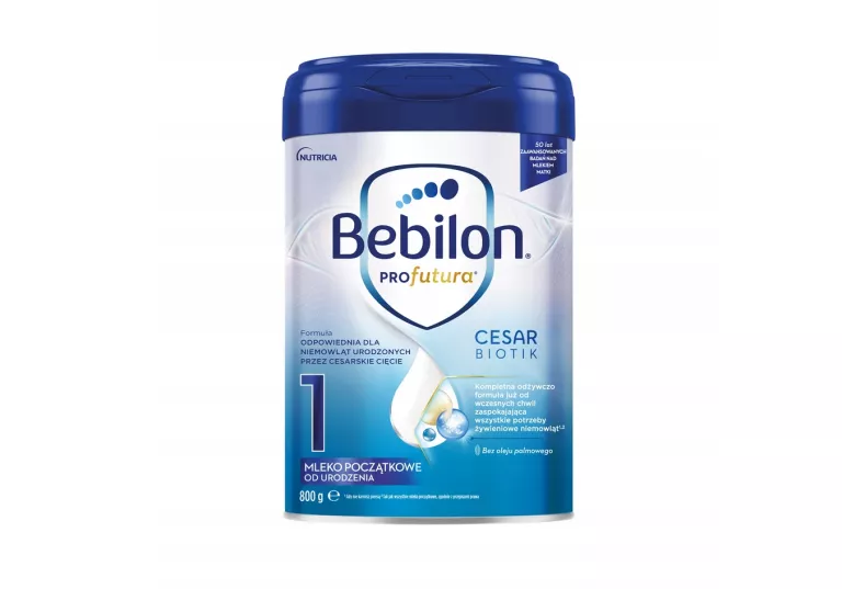 BEBILON PROFUTURA CESAR BIOTIK 1 MLEKO POCZĄTKOWE OD URODZENIA, 800G