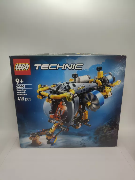 LEGO TECHNIC 42201 TECHNIC 42201 GŁĘBINOWY OKRĘT PODWODNY DO BADAŃ