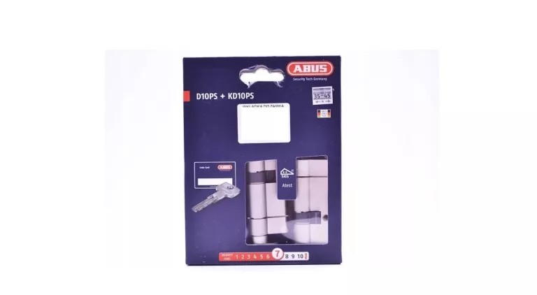 KOMPLET WKŁADEK ABUS D10+KD10NP 45G/35 NIKIEL