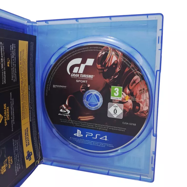GRA NA PS4 GRAN TURISMO