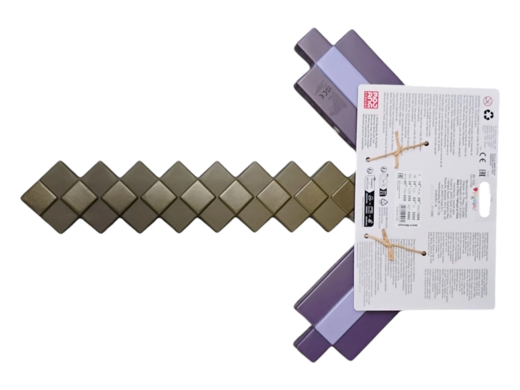 kilof-minecraft-zaczarowany-axe-fioletowy-mojang-diamentowy-gra-piksele-ean-gtin-5907092459530