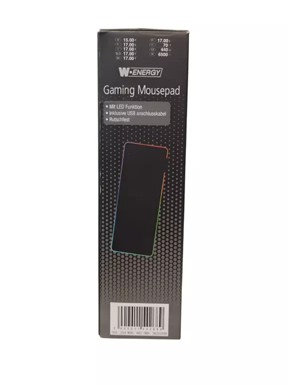 PODKŁADKA W-ENERGY POD MYSZKE LED WOOLWORTH