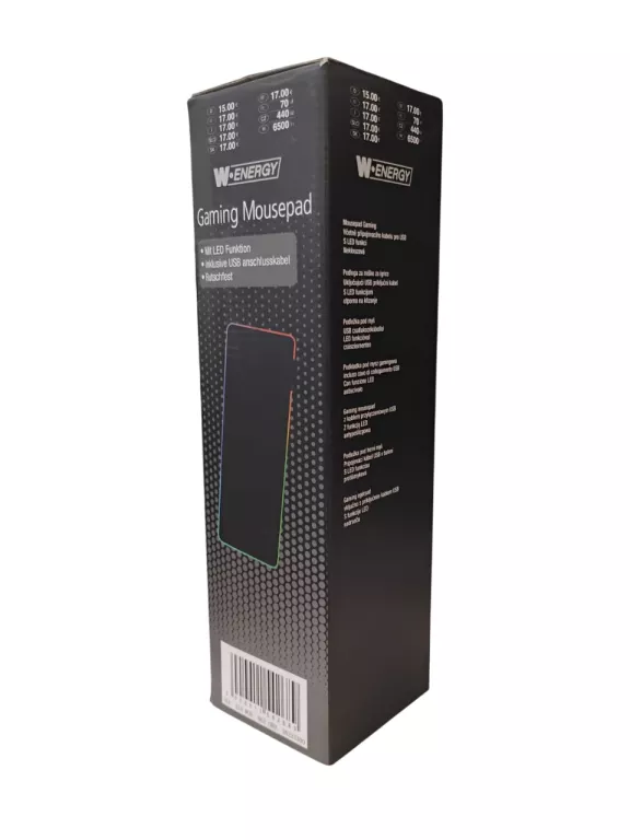 PODKŁADKA W-ENERGY POD MYSZKE LED WOOLWORTH