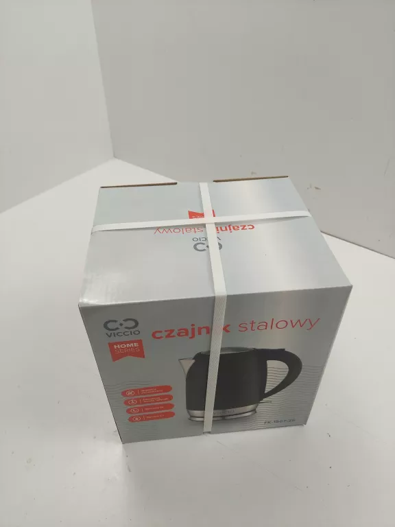 CZAJNIK ELEKTRYCZNY VICCIO FK-1507-2K STALOWY 1,7L