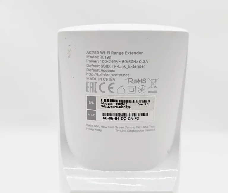 WZMACNIACZ WIFI TP-LINK RE190