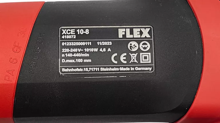 MASZYNA POLERSKA FLEX XCE 10-8 125 DUAL ACTION 1010W