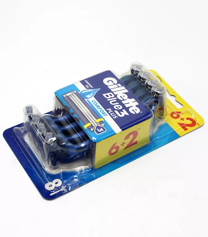 MASZYNKI DO GOLENIA GILLETTE BLUE 3 COMFORT 8 SZT
