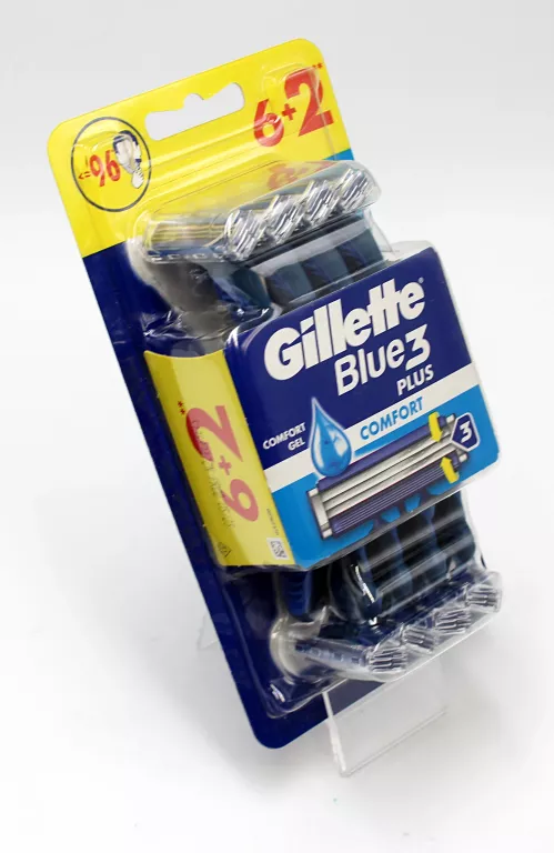 MASZYNKI DO GOLENIA GILLETTE BLUE 3 COMFORT 8 SZT