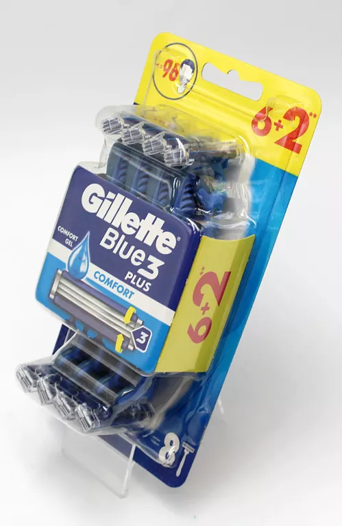 MASZYNKI DO GOLENIA GILLETTE BLUE 3 COMFORT 8 SZT