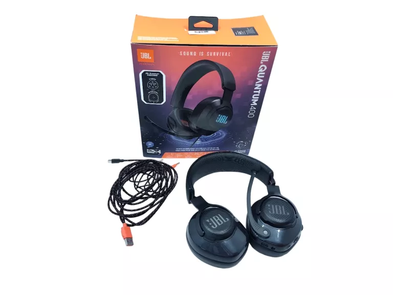SLUCHAWKI PRZEWODOWE JBL QUANTUM 400 GWARANCJA