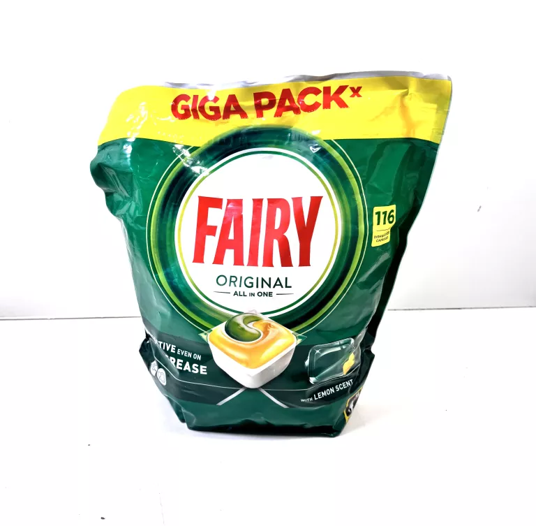 KAPSUŁKI DO ZMYWARKI FAIRY ORIGINAL ALL IN ONE 116SZT. LEMON SCENT