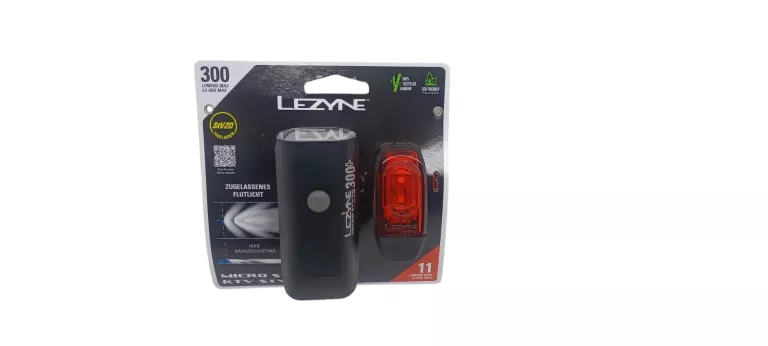 LAMPKA ROWEROWA LEZYNE MICRO STVZO 300+ KTV STVZO PAIR