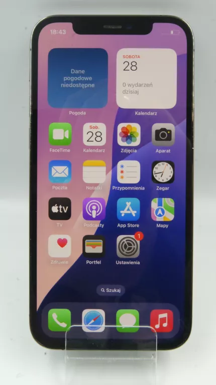 SMARTFON APPLE IPHONE 12 PRO 128GB BAT.95% SUPER STAN +ETUI