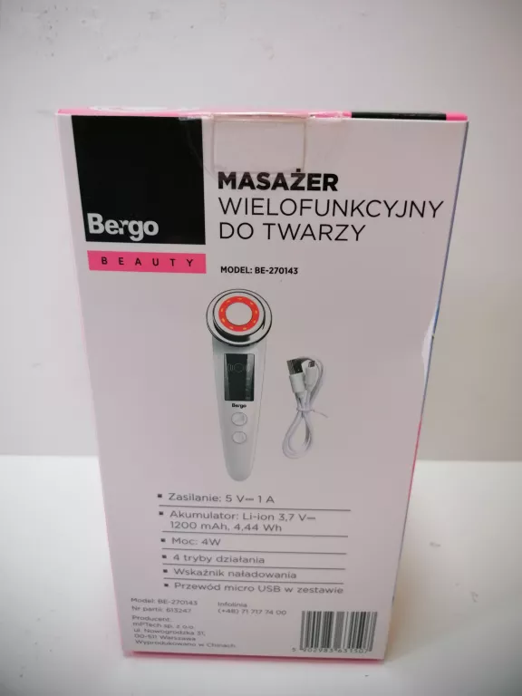 MASAŻER DO TWARZY BE-270143