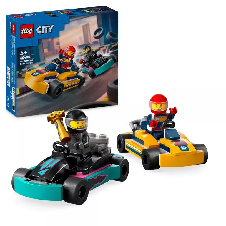 LEGO CITY 60400 GOKARTY I KIEROWCY WYŚCIGOWI FABRYCZNIE ZAPAKOWANE