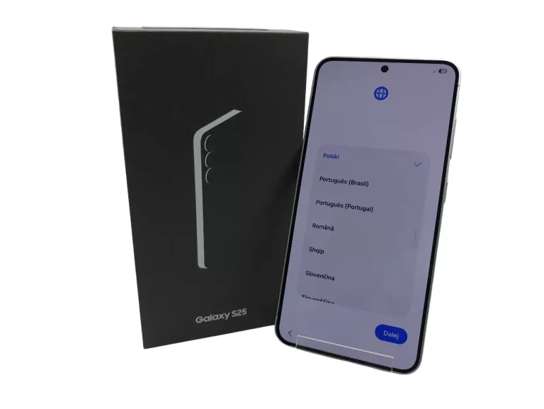 TELEFON SAMSUNG GALAXY S25 256GB KOMPLET