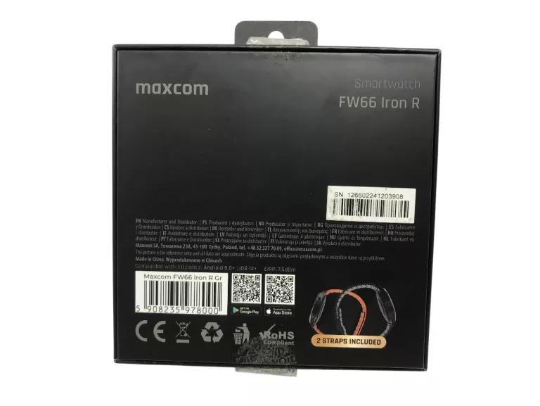 SMARTWATCH MAXCOM IRON R FW66