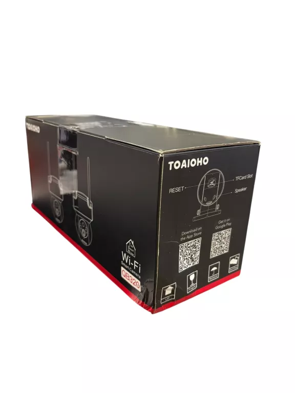KAMERA IP MONITORING ZEWNĘTRZNY TOAIOHO QB320 ZESTAW 2SZT 2K IP66
