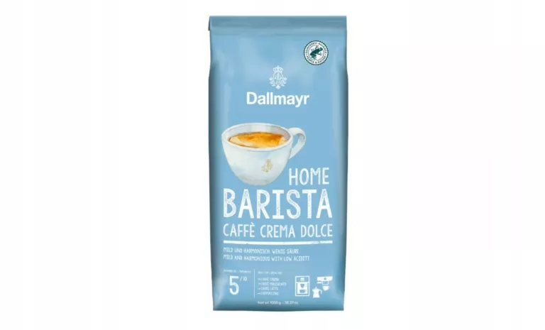 KAWA ZIARNISTA DALLMAYR HOME BARISTA CAFFE CREMA DOLCE 1KG ZIARNO EKSPRES