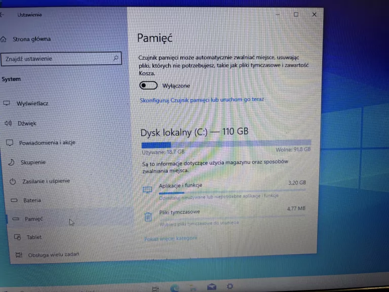 LAPTOP LENOVO G50-30/ZASILACZ