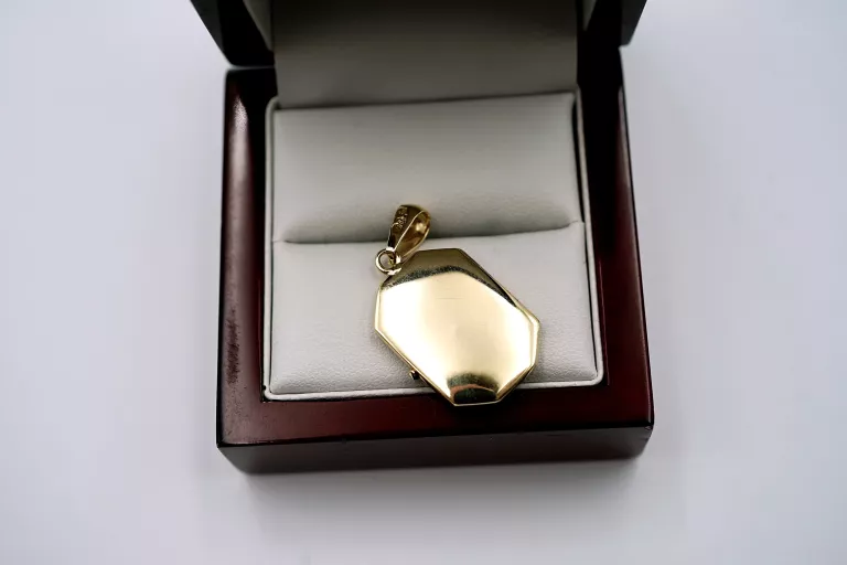KLASYCZNY ZŁOTY SEKRETNIK 585 5,04G 2,5CM X 1,8CM