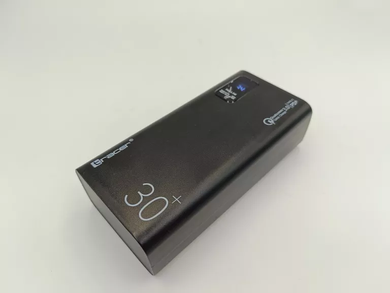 POWERBANK TRACER MODI 30000 MAH QC3.0 + PD + SCP 22.5 CZARNY