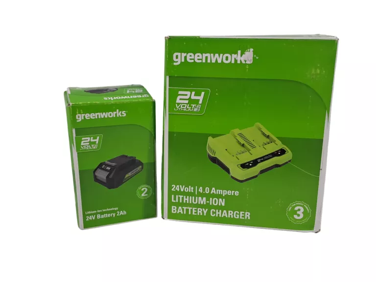 AKUMULATOR Z ŁADOWARKĄ GREENWORKS G24B2/G24X2UC4