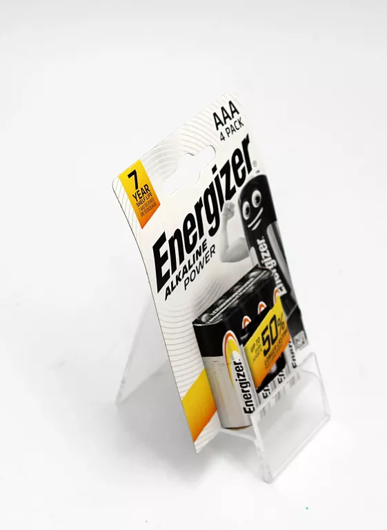 BATERIA ENERGIZER ALKALINE POWER AAA LR03 MAŁY PALUSZEK 1.5V 4SZT.