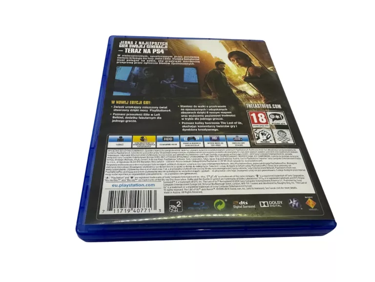 GRA THE LAST OF US REMASTERED PS4