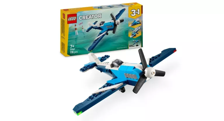 LEGO CREATOR 31160 SAMOLOT WYŚCIGOWY