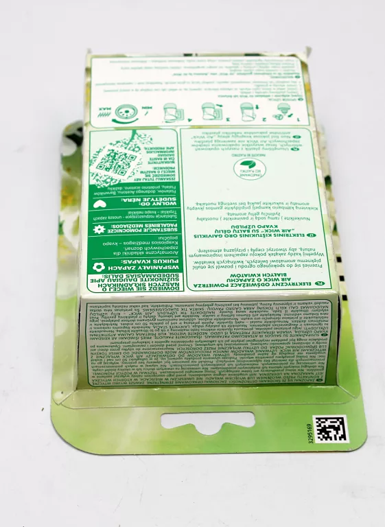 AIR WICK ELEKTRYCZNY ODŚWIEŻACZ POWIETRZA ZAPACH BIAŁE KWIATY KOMPLET 19ML