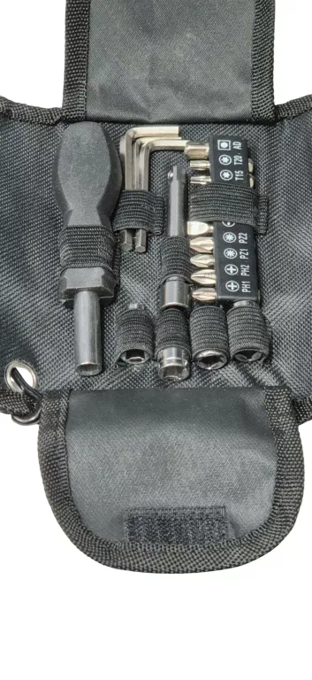 ZESTAW PODRĘCZNY  BITY, NASADKI, WKRĘTAK