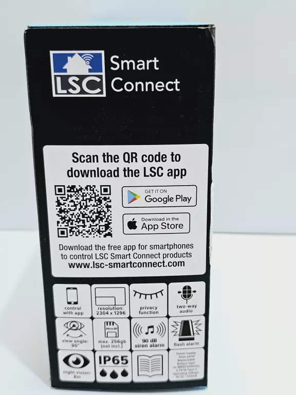 KAMERA IP ZASILANA ENERGIĄ SŁONECZNĄ LSC SMART CONNECT 1296P HD