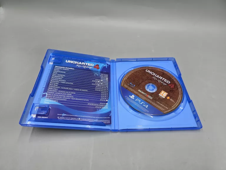 GRA NA PS4 UNCHARTED 4 KRES ZŁODZIEJA
