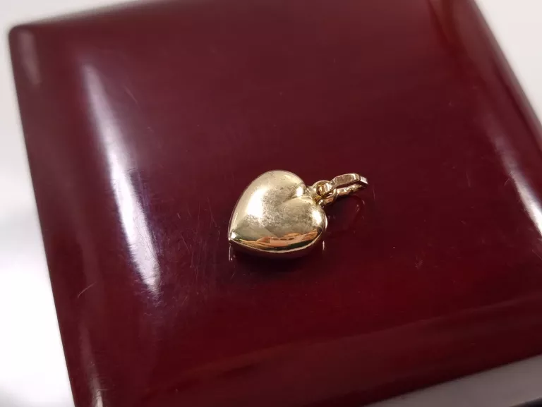 ZŁOTA ZAWIESZKA SERCE P333 0,78G 1,3CM