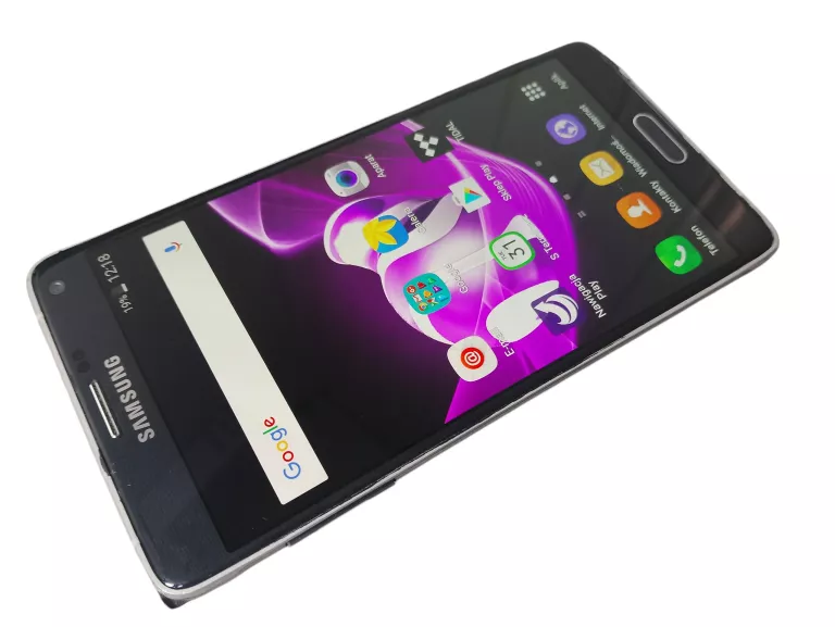 SAMSUNG GALAXY NOTE 4 SM-N910C Z RYSIKIEM S-PEN