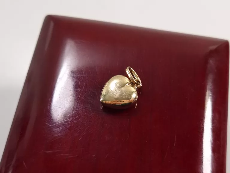 ZŁOTA ZAWIESZKA SERCE P333 0,78G 1,3CM