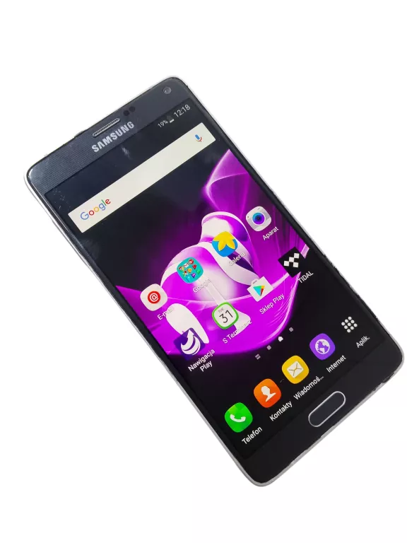SAMSUNG GALAXY NOTE 4 SM-N910C Z RYSIKIEM S-PEN