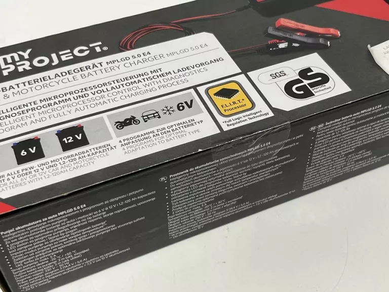 PROSTOWNIK ŁADOWARKA AKUMULATORÓW MYPROJECT MPLGD 5.0 E4