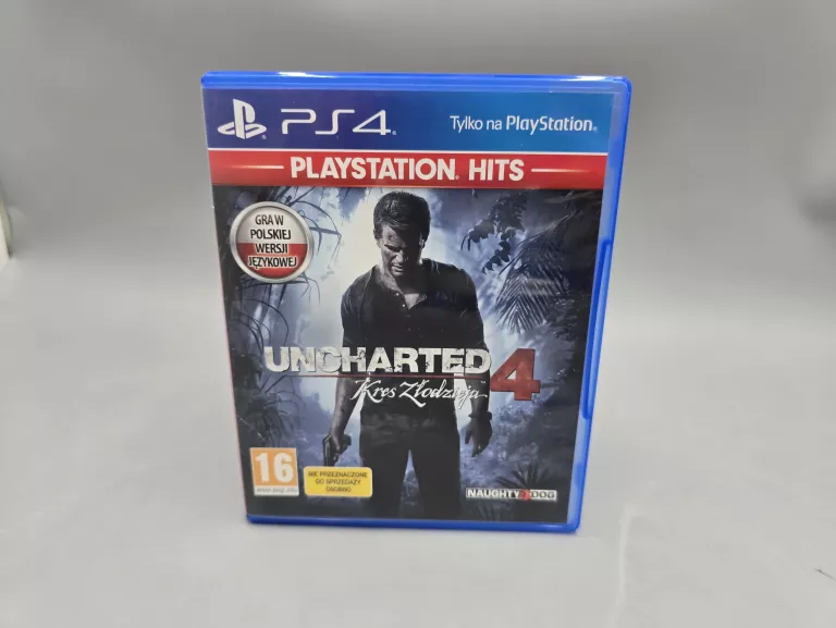 GRA NA PS4 UNCHARTED 4 KRES ZŁODZIEJA