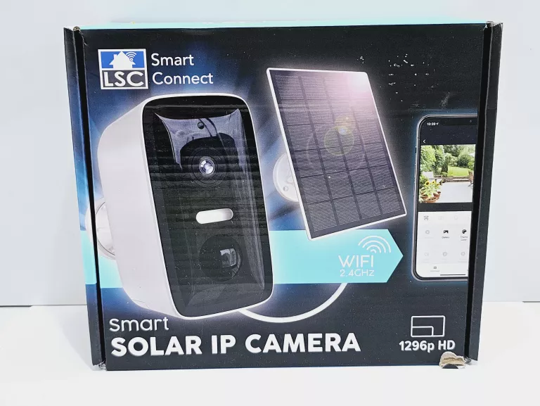 KAMERA IP ZASILANA ENERGIĄ SŁONECZNĄ LSC SMART CONNECT 1296P HD