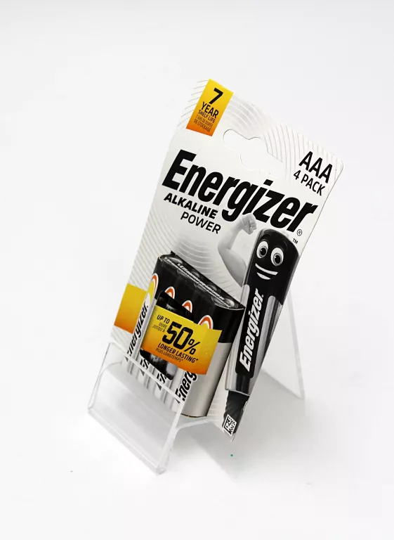 BATERIA ENERGIZER ALKALINE POWER AAA LR03 MAŁY PALUSZEK 1.5V 4SZT.