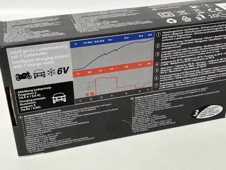 PROSTOWNIK ŁADOWARKA AKUMULATORÓW MYPROJECT MPLGD 5.0 E4
