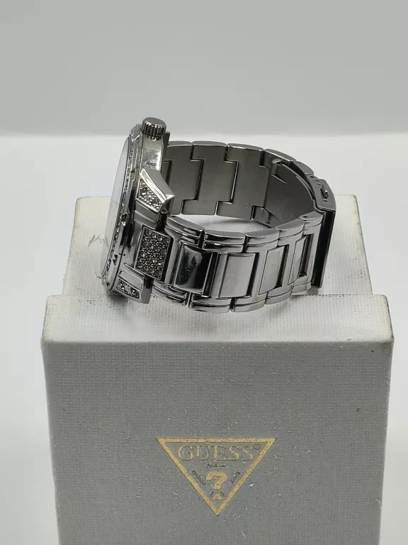 ZEGAREK DAMSKI GUESS U1339G1 Z CYRKONIAMI PUDEŁKO